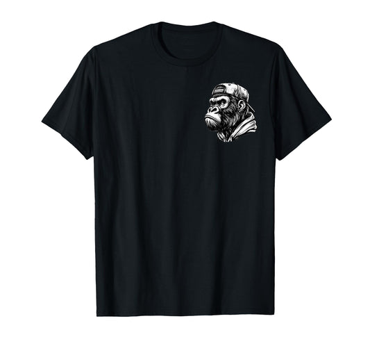 As Far As I Know I'm Delightful Funny Monkey 2 Sided T-Shirt