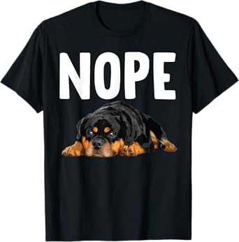 Funny Rottweiler Art For Men Women Rottie Rottweiler Lover T-Shirt