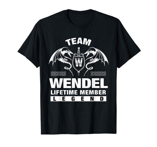 Team Wendel - Lifetime Member Gifts T-Shirt