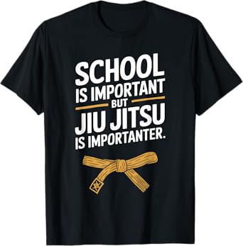 Jiu Jitsu Kid Jiu Jitsu is Importanter Funny BJJ T-Shirt