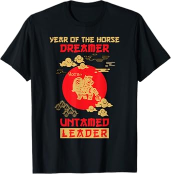 Horse Chinese Zodiac Design | Year of the Horse T-Shirt