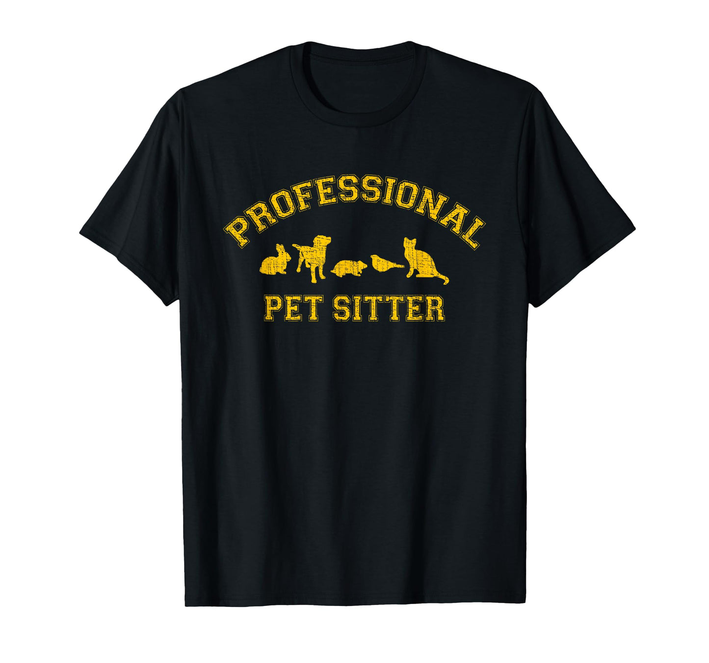 Professional Pet Sitter T-Shirt for Pet Sitters T-Shirt
