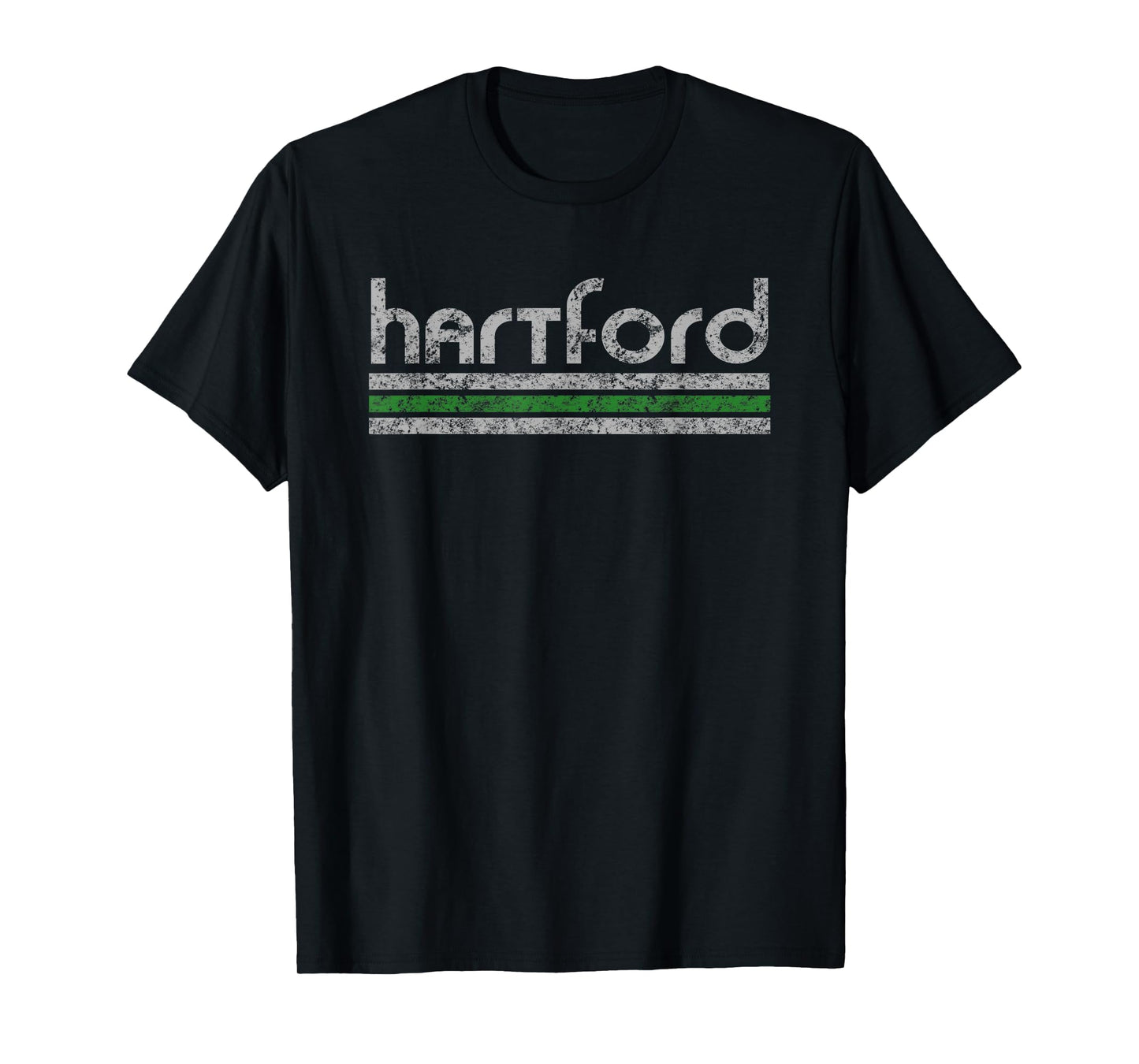 Hartford Connecticut Retro Vintage Throwback T-Shirt