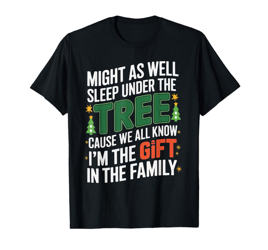 Funny Christmas Tee Shirts Kids Mens Xmas Pajamas Women Boys T-Shirt