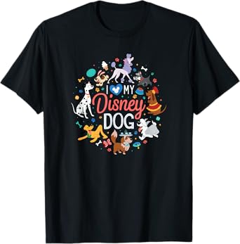 Disney Pets Group I Love My Disney Dog T-Shirt