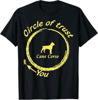 Cane Corso T-shirt | Cane Corso Circle of Trust Tee T-Shirt