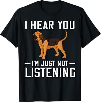Bloodhound Dog Puppies Owner Lover T-Shirt