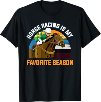 Horse Racing is Calling, Race Track Horses Dad T-Shirt