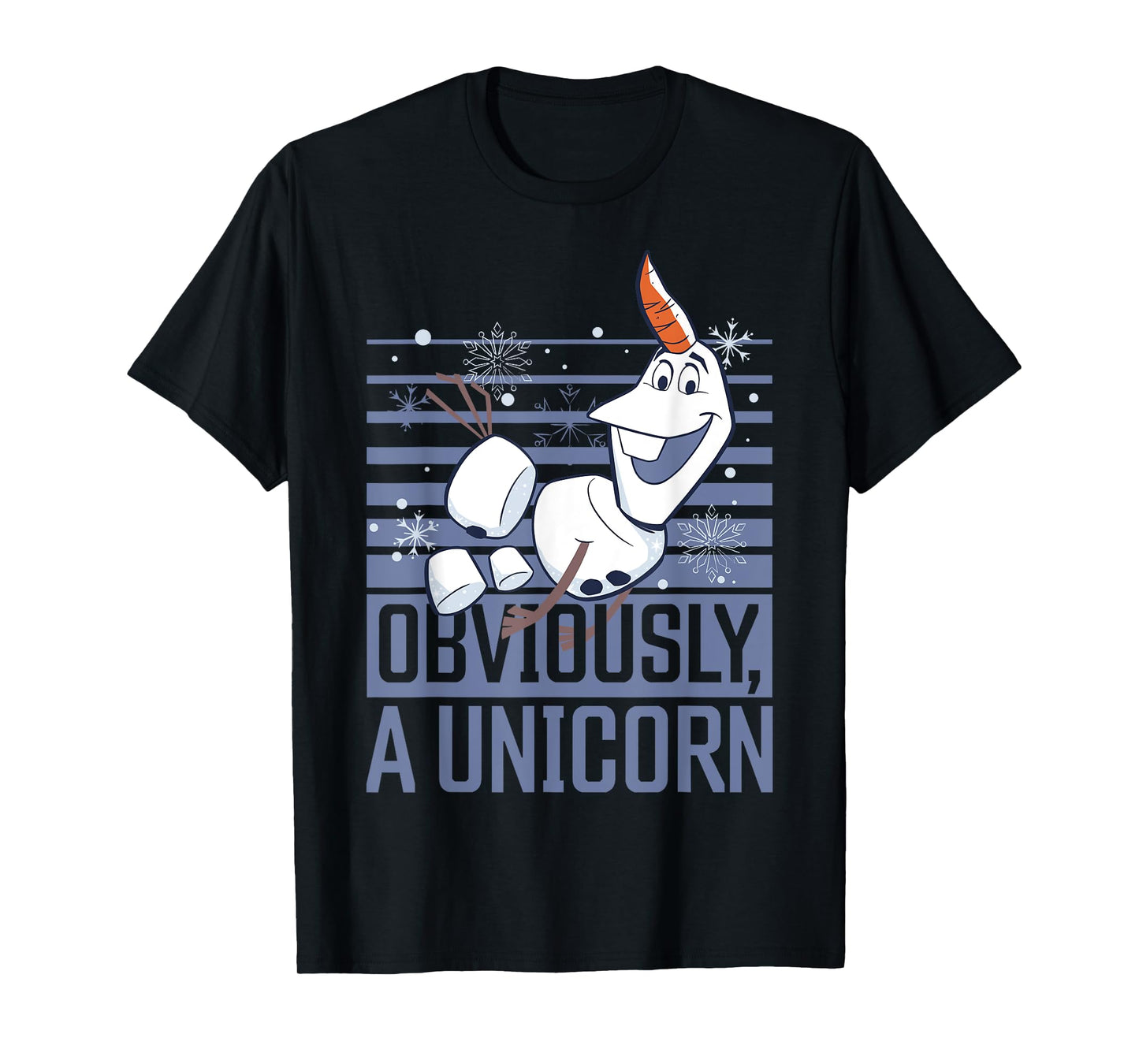 Disney Frozen 2 Olaf Obviously A Unicorn T-Shirt