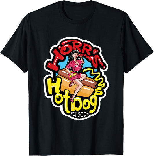 Horr's Hot Dogs Stand Graphic Tee T-Shirt