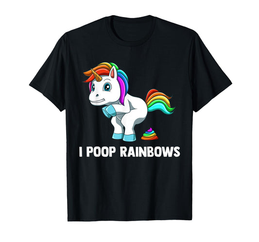 Rainbow Pooping Unicorn T-Shirt