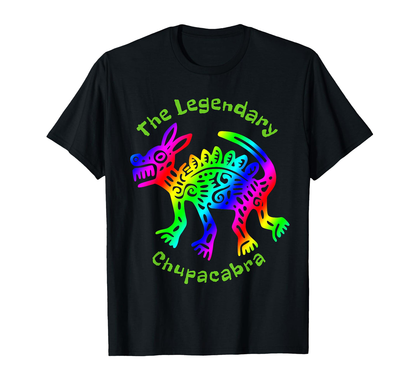 The Legendary Chupacabra Colorful Fun T-Shirt T-Shirt