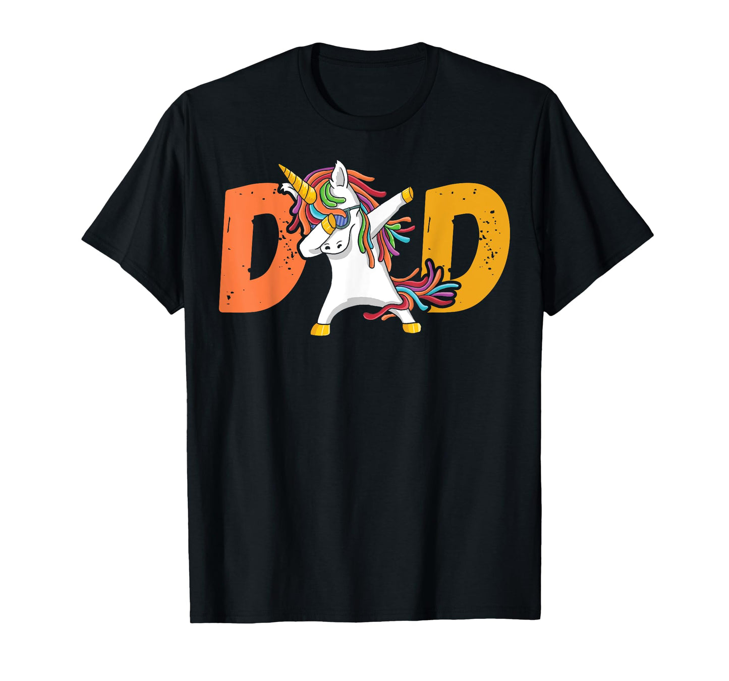 Dadacorn Unicorn Dad Fathers Day Funny T-Shirt