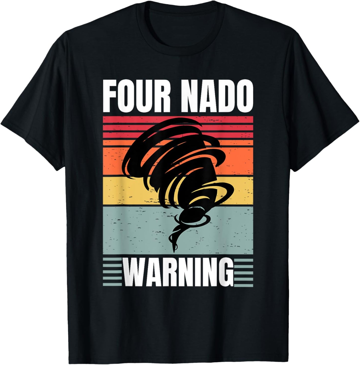 Four Nado Fournado 4th Birthday 4 Years Old Kids Boys girls T-Shirt
