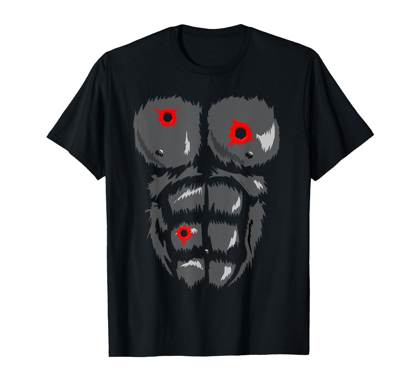 Halloween Funny Gorilla Monkey Belly Chest kids Costume T-Shirt