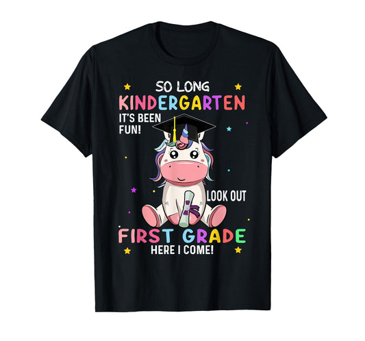 So Long Kindergarten graduation class 2025 unicorn girls T-Shirt