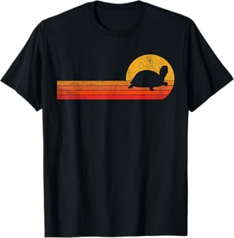 Tortoises Turtle Lover Funny Tortoise Retro T-Shirt