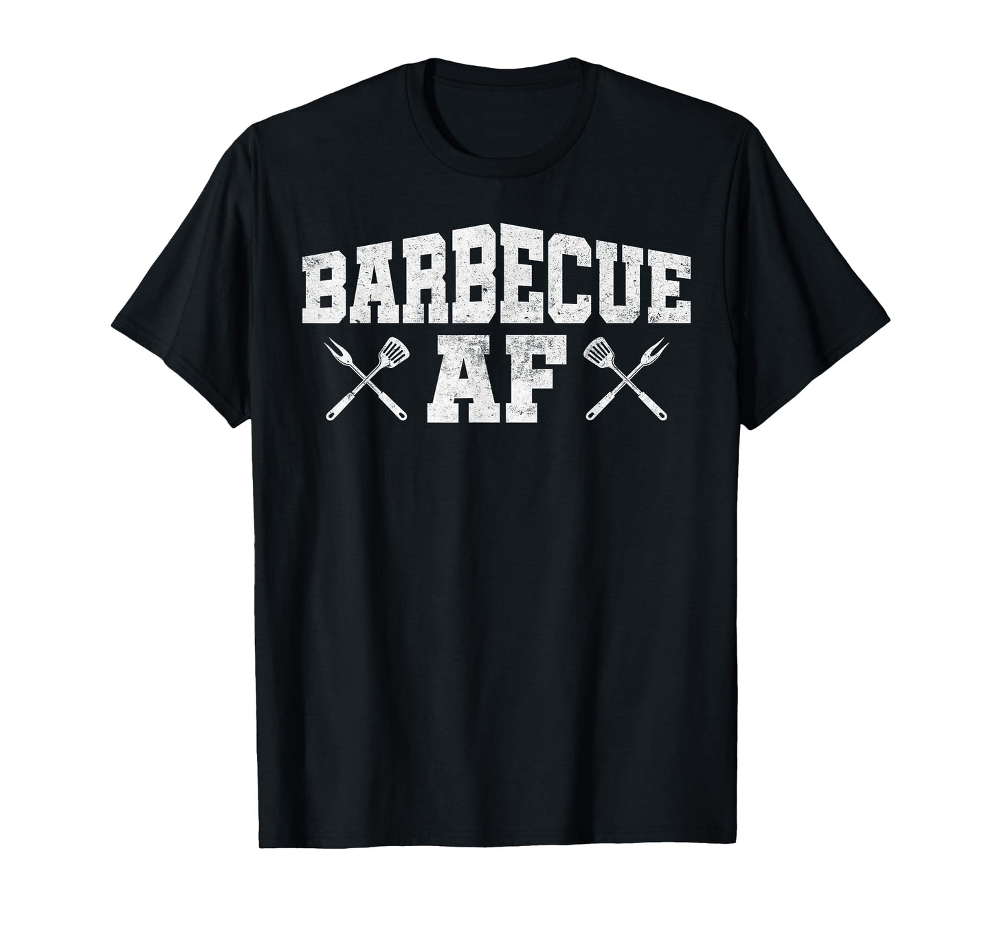 Barbecue Af Funny Retro Vintage Apparel T-Shirt