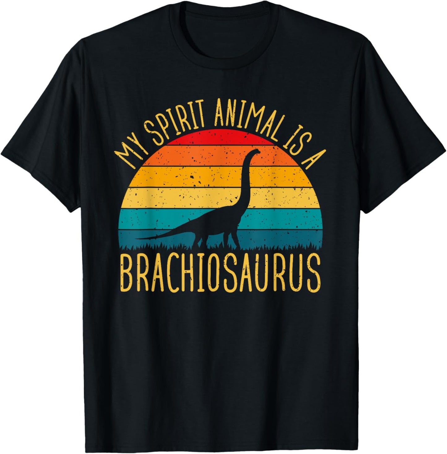 Brachiosaurus Is My Spirit Animal Dinosaur Lovers T-Shirt