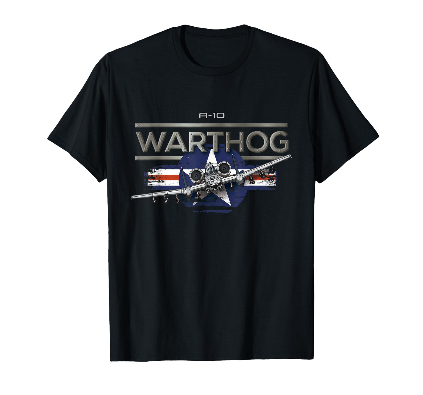 USA Military Warbird Military Airplane warthog T-Shirt