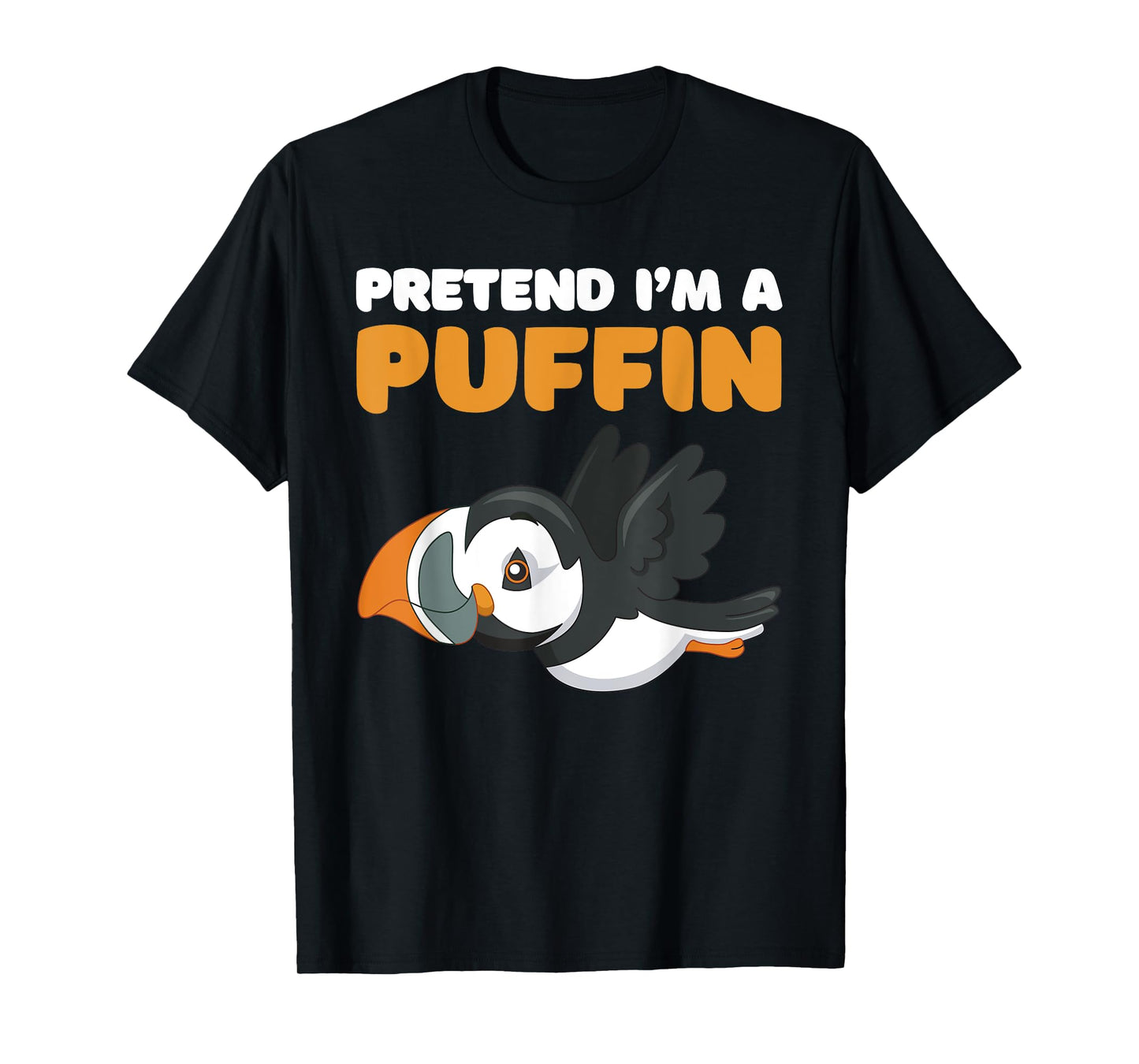 Let's pretend I'm a puffin halloween costume, icelandic bird T-Shirt