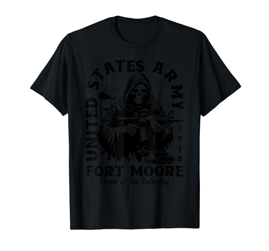 Fort Moore US Military Base Georgia GA Ft Moore Vintage T-Shirt
