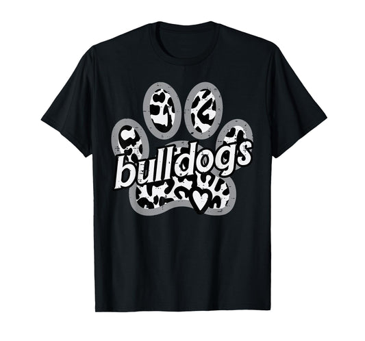 Bulldog Boys Girls Youth Teen Kids Men Women T-Shirt