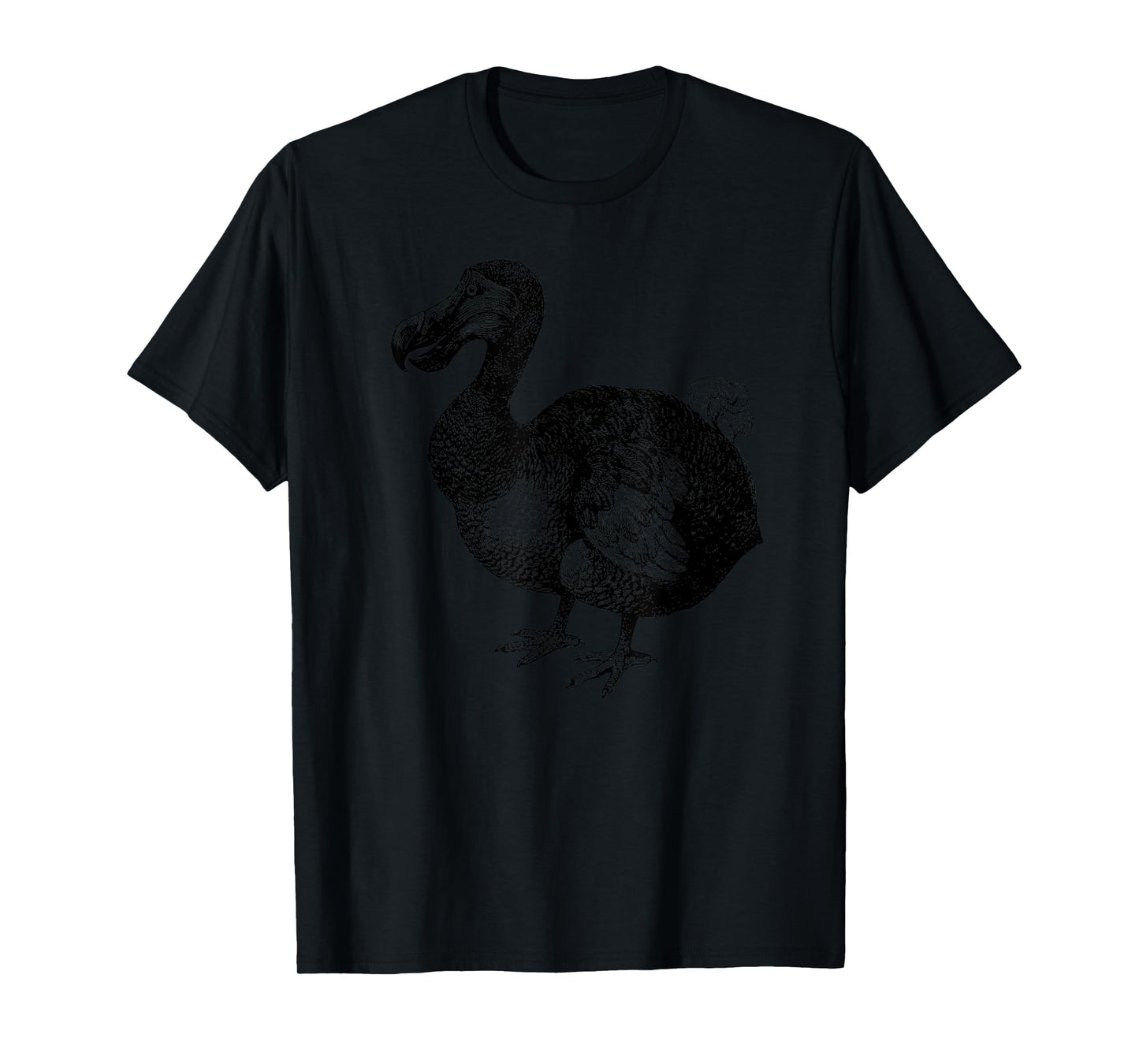 Dodo Bird T-Shirt Bird Ornithology Black Line Drawing Shirt T-Shirt