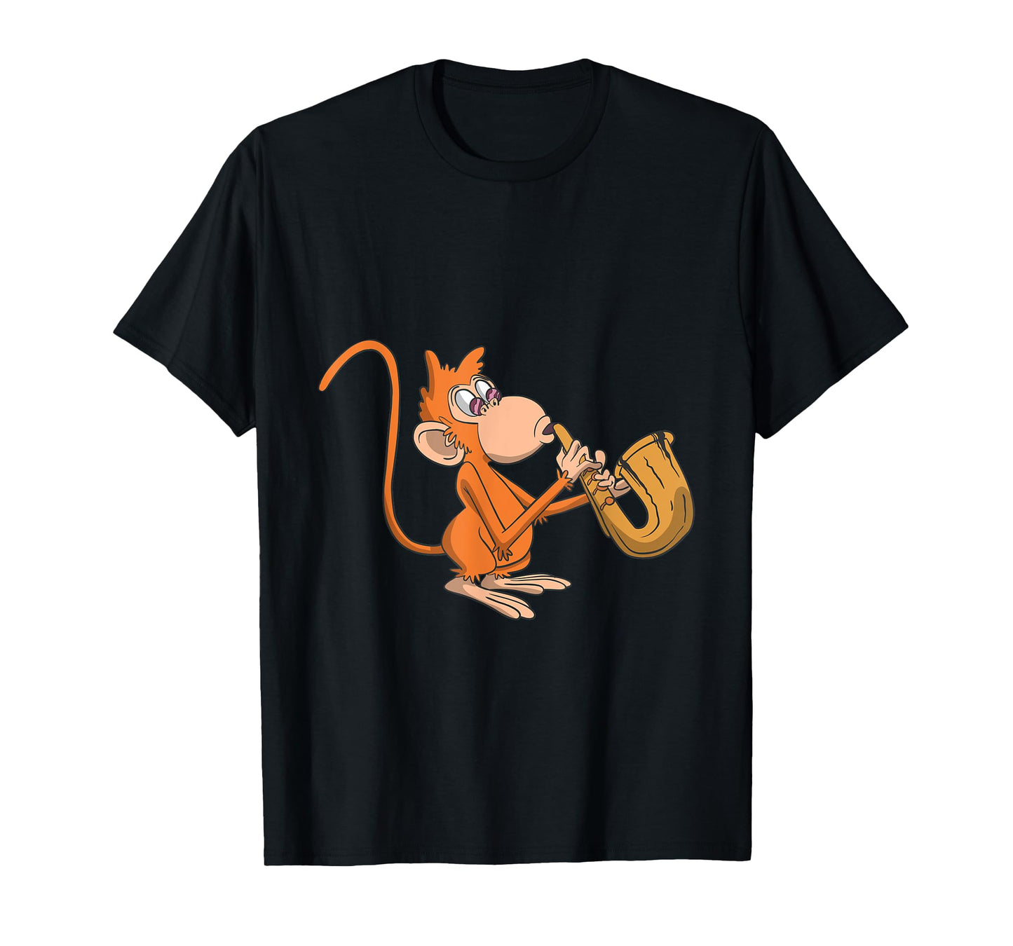 Monkey Plays The Saxophone T-Shirt