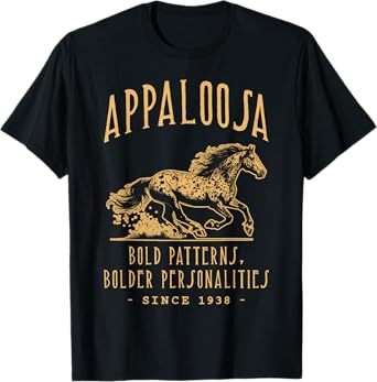 APPALOOSA BREED VINTAGE HORSE DESIGN T-Shirt