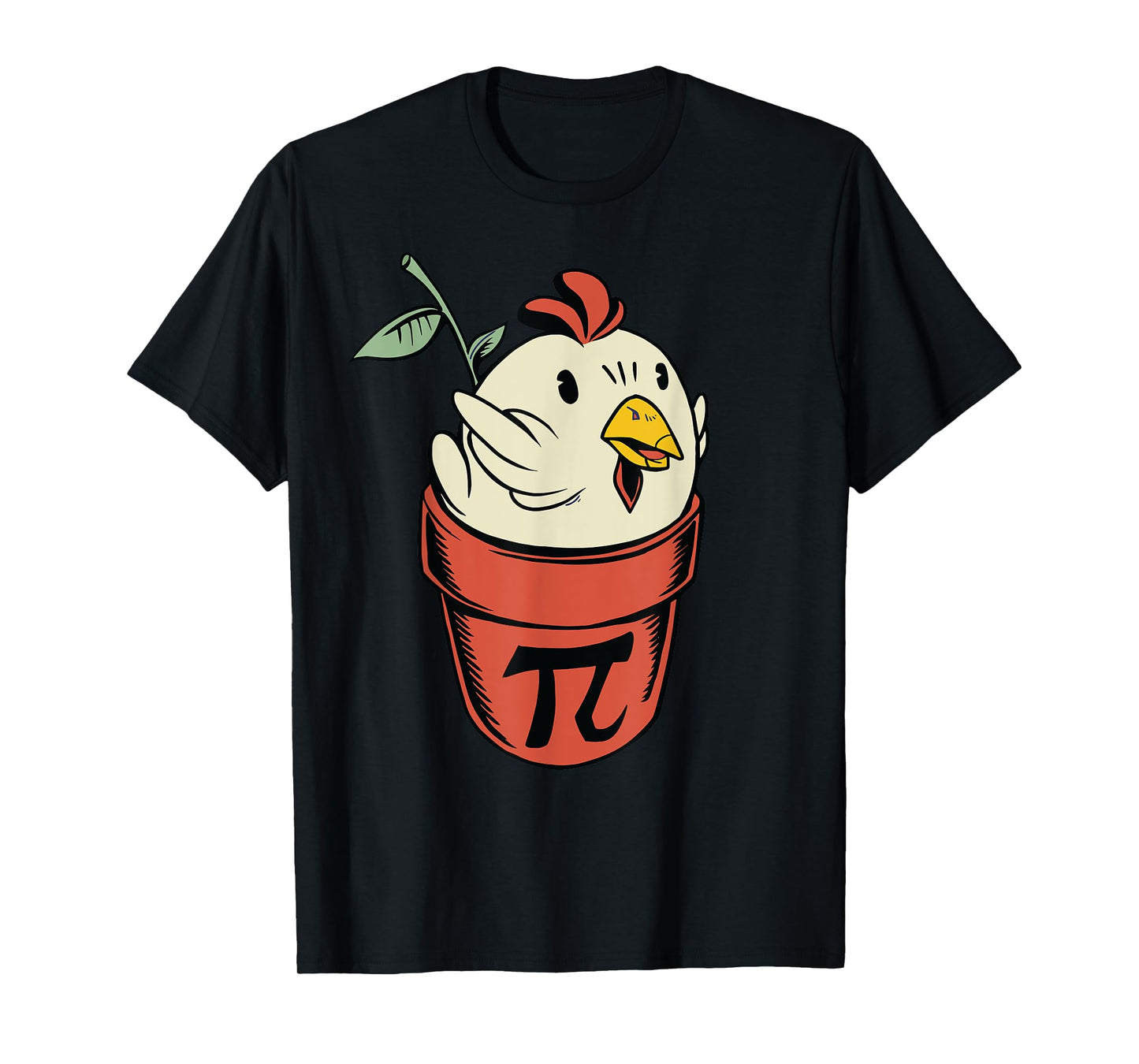 Chicken Pot PI Day Men Women Kids Math funny teacher T-Shirt