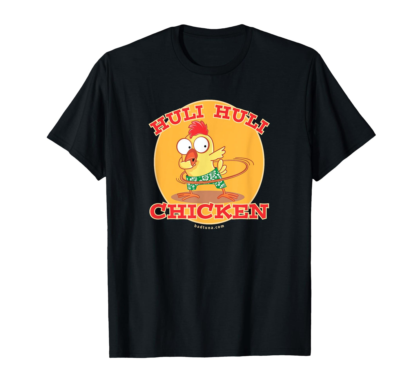 Huli Hula Hoop Dabber Funny Chicken T-Shirt