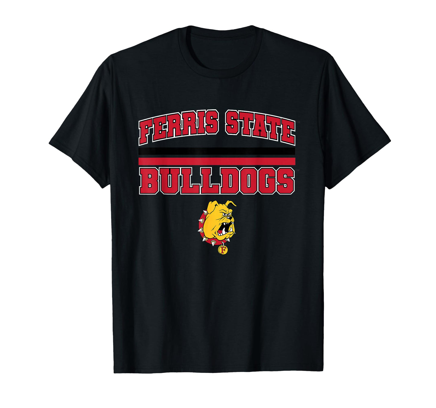 Ferris State Bulldogs | Official NCAA University | NAFPFER01 T-Shirt