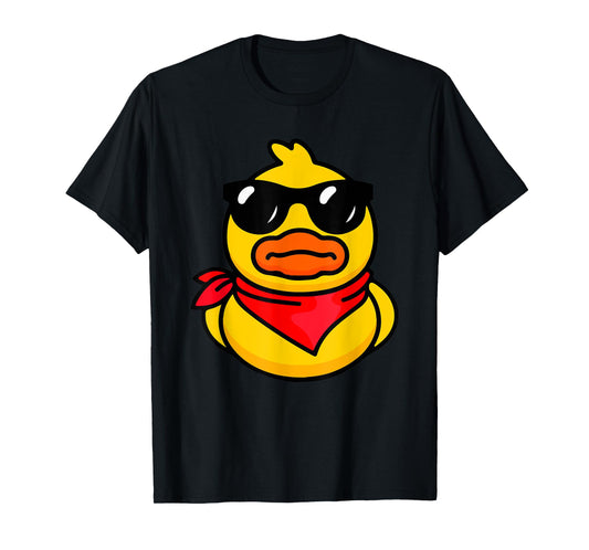Cool Duckie Sunglasses Duckling Funny Ducky Rubber Duck T-Shirt