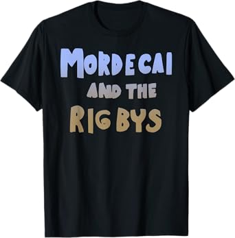 Mordecai and the Rigbys Ringer Y2k Retro T-Shirt