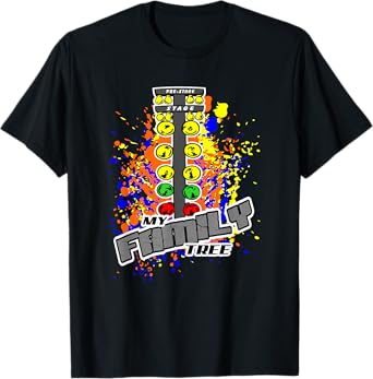 Family Tree Awesome Drag Racing T-shirt T-Shirt