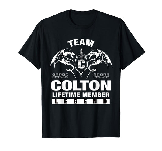Team COLTON - Lifetime Member Gifts T-Shirt