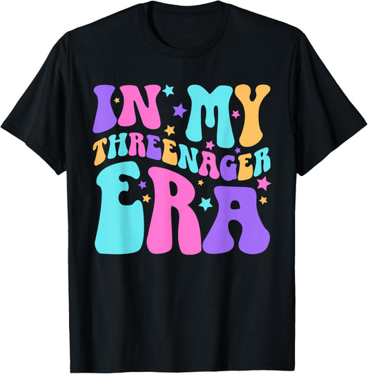 In My Threenager Era 3rd Birthday Third Birthday Party Kid T-Shirt