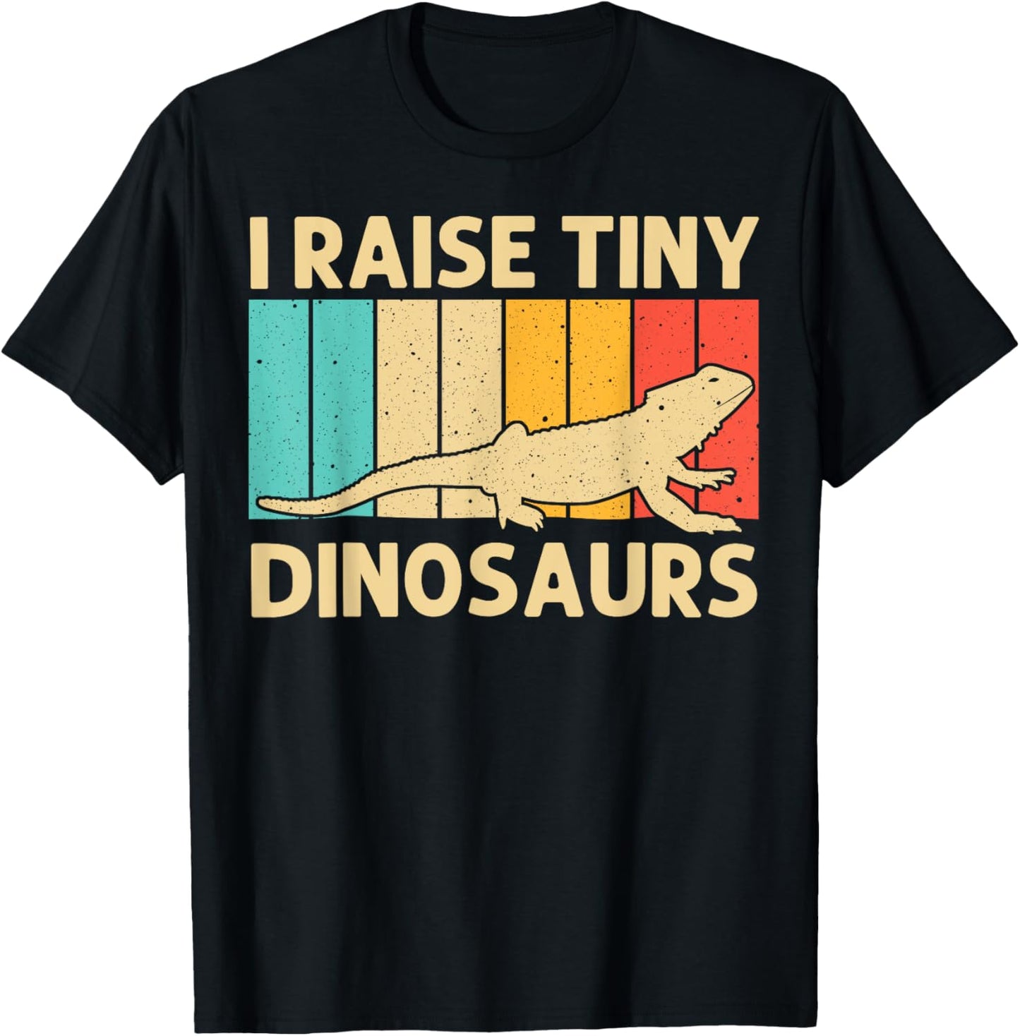 Funny Bearded Dragon Art For Men Women Reptile Iguana Lizard T-Shirt