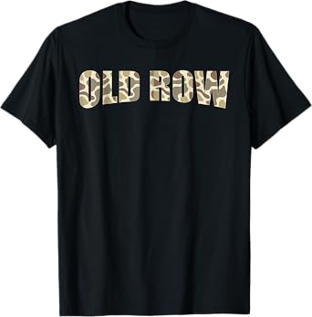 Retro Old Camo Row Funny Women Men Kids T-Shirt