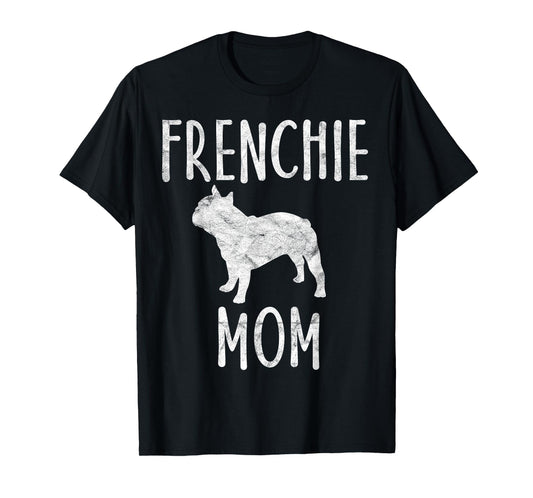 Vintage French Bulldog Mom Gift Dog Owner Frenchie Mother Men Women Girls Kids T-Shirt