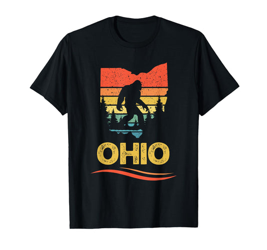 Ohio with a Bigfoot or a Sasquatch T-Shirt