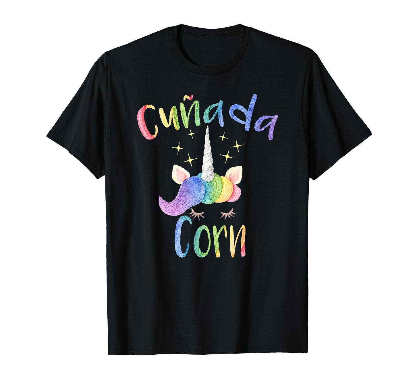 Cunadacorn Spanish Sister In Law Funny Unicorn T-Shirt