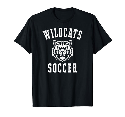 Wildcats Soccer Mascot for Players and Fans T-Shirt