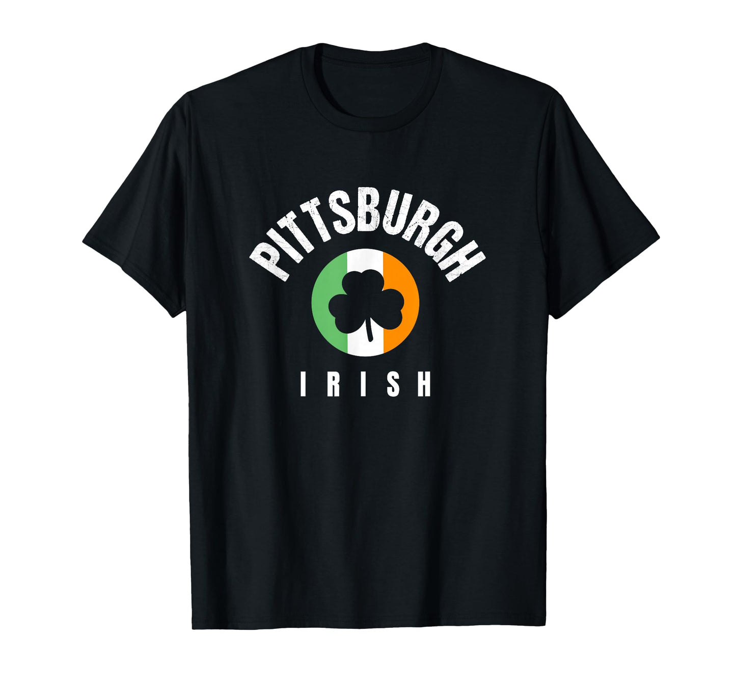 Pittsburgh St Patricks Green Saint Pattys Pittsburgh Irish T-Shirt