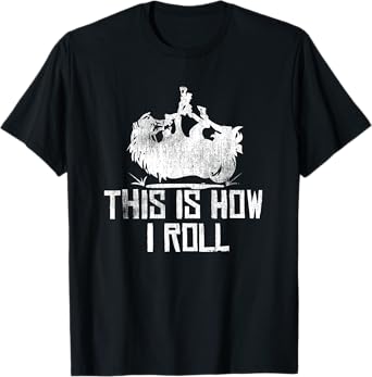 This Is How I Roll Horse Lover Horseback Riding Equestrian T-Shirt