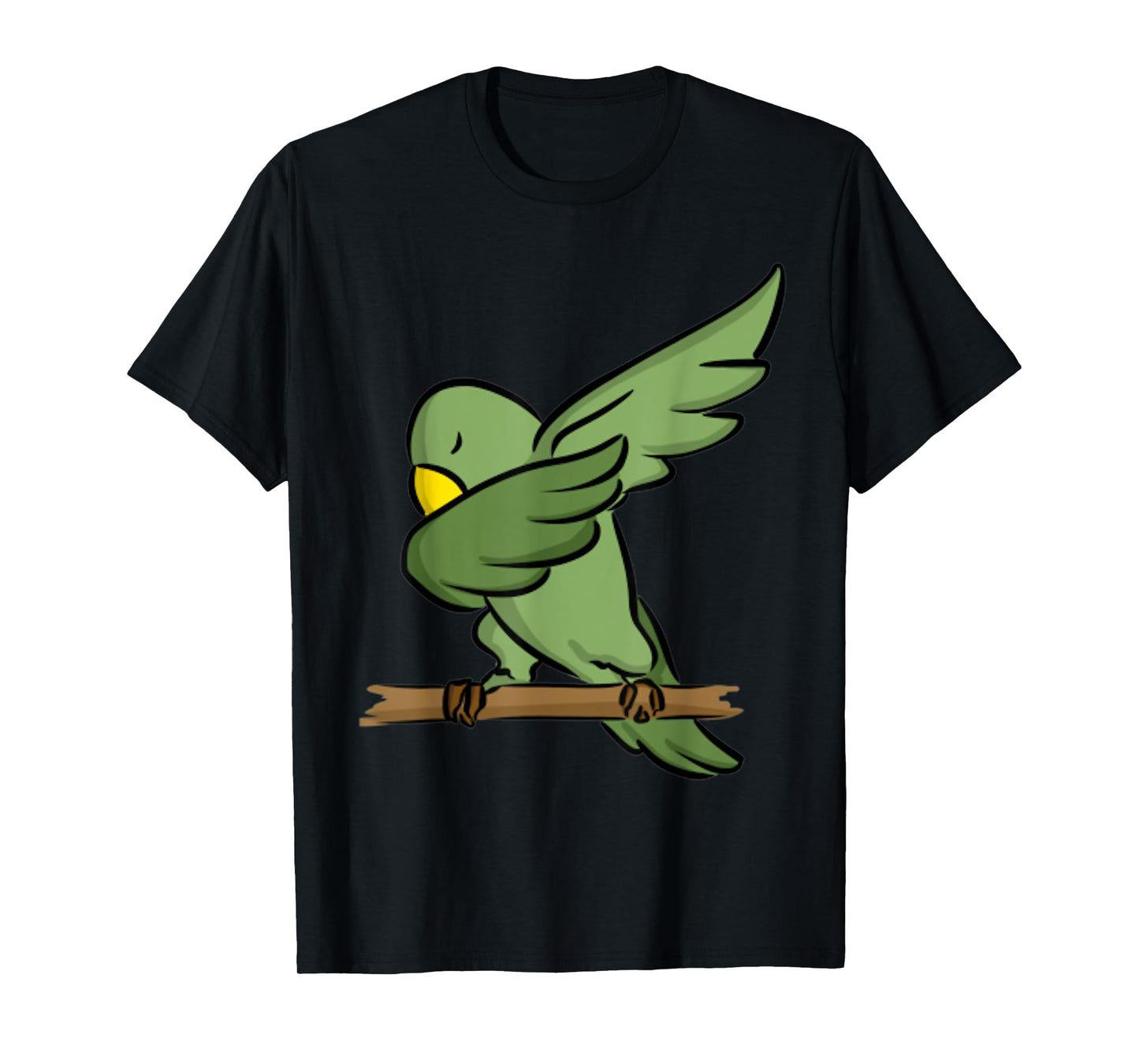 Dabbing Parakeet Bird T-Shirt