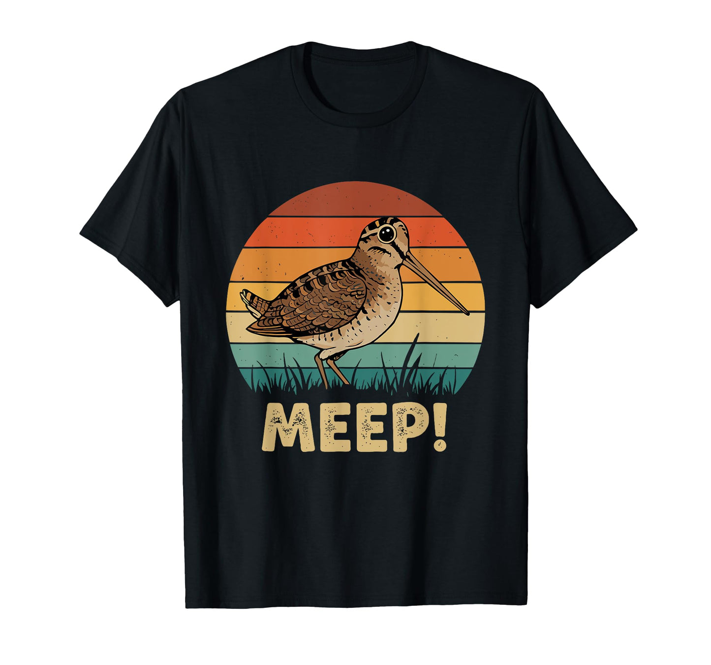 Meep Bird Saying Meep Bird American Woodcocks Meep T-Shirt