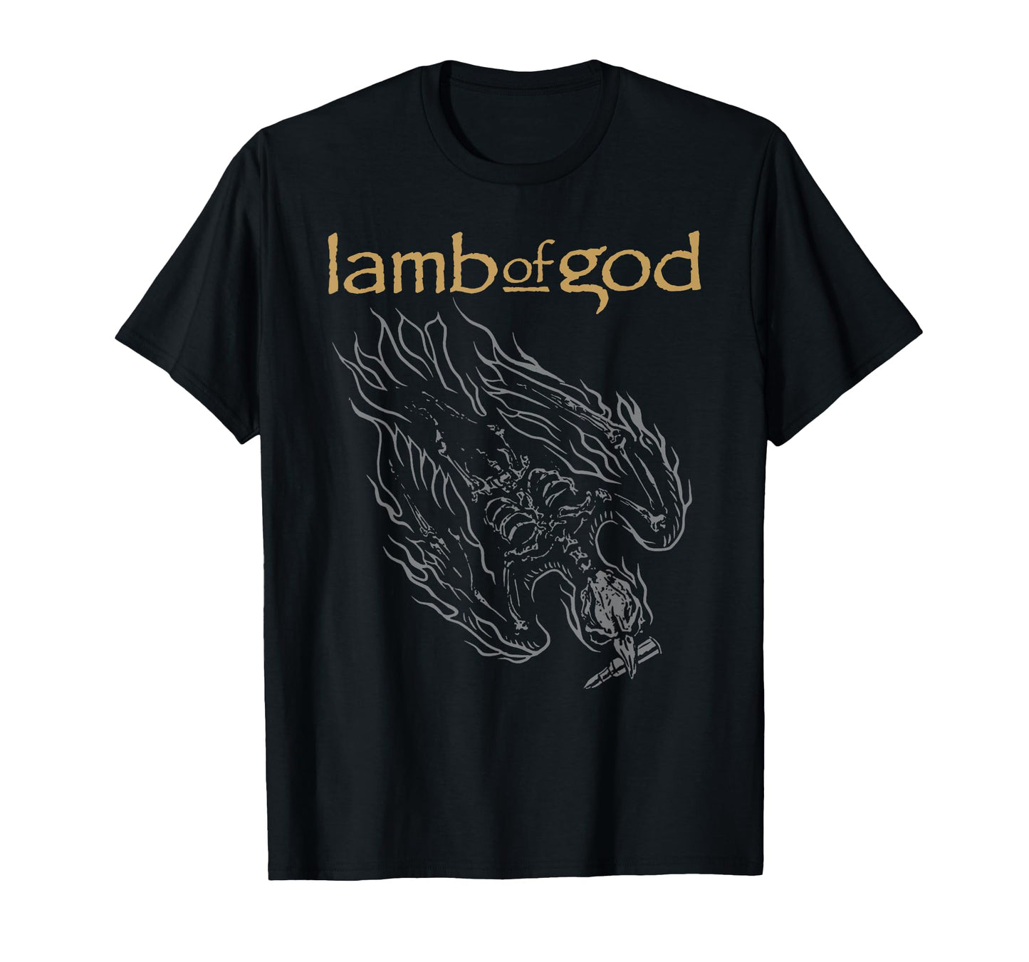 Lamb of God – Ashes Bird Silver & Gold T-Shirt