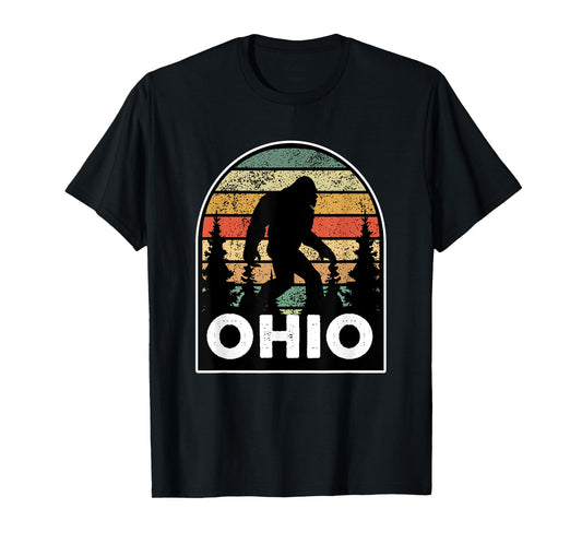 Ohio with a Bigfoot, or a Sasquatch T-Shirt